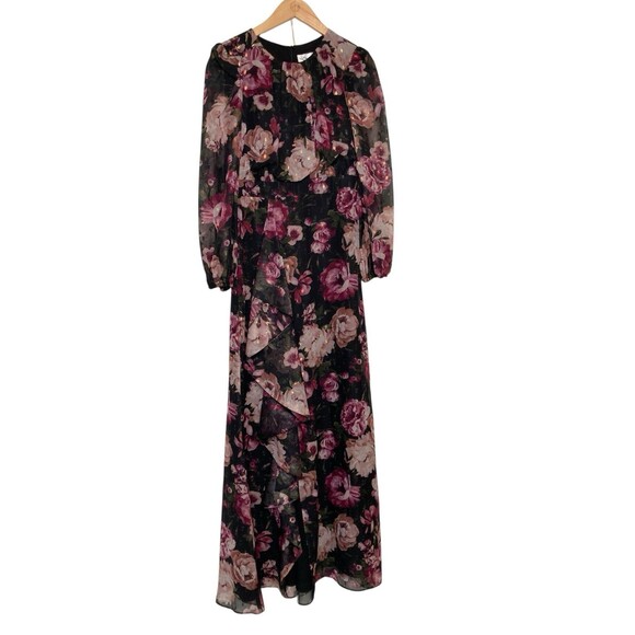 cute long sleeve hoco dresses Zapaka Women Navy Short Homecoming Dress A Line V Neck Cocktail Dress with Long Sleeves, Navy / US16 main image 1